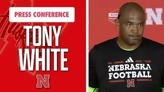 Nebraska Football DC Tony White meets the media on Tuesday as fall camp rolls on I Huskers I GBR