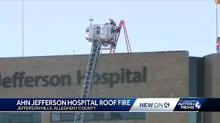 Firefighters respond to Jefferson Hospital roof for small fire