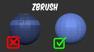 SLIDE - Edge Action - ZModeler - ZBrush Tutorial for Beginners