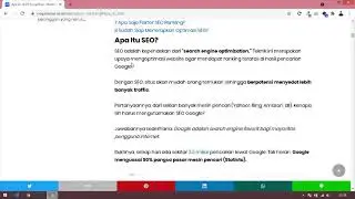 1. Apa Itu SEO (Search Engine Optimization)