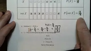 Probabilities of an Event and its Complement