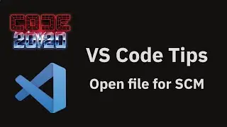 VS Code tips — Open files from the source control view