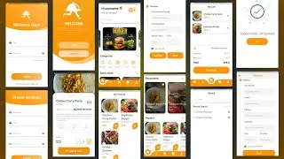 Food Delivery App UI Design In Flutter with Source Code