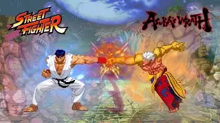 Asura vs Ryu ft. Evil Ryu & Kage - Street Fighter X Asura's Wrath