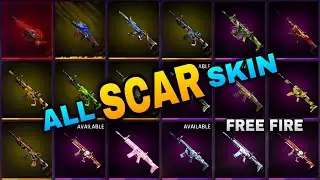 FREE FIRE ALL SCAR GUN SKIN || ALL SCAR GUN SKIN FREE FIRE || FF ALL SCAR GUN SKIN