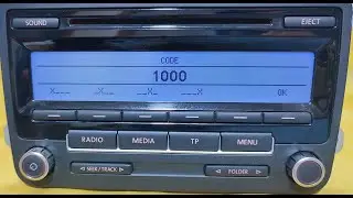 VWZ1Z2 5M0 035 186AA VW Radio LOW EU G+BVX DECODE