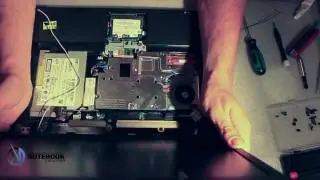 HP Compaq nx8220  - Disassembly and cleaning