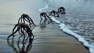 ОНИ ЗАСНЯЛИ НА КАМЕРУ ЧТО-ТО НЕОБЫЧНОЕ НА ПЛЯЖЕ