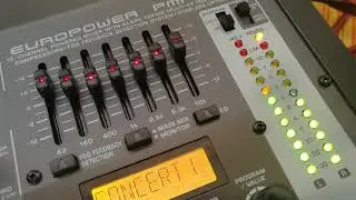 Behringer PMP500 Powered Mixer & Fun generation (PL115P) speakers from Thomann - Sound Test