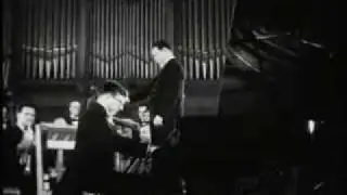 Shostakovich plays his piano concerto - RARE