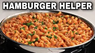 How To Make Homemade Hamburger Helper | Hamburger Casserole