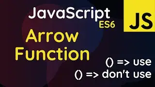 JavaScript ES6 Arrow Functions Tutorial | JavaScript ES6 Tutorial