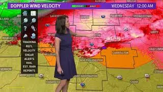 Watch: 3News' Betsy Kling gives update on Northeast Ohio tornado warnings