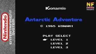 Antarctic Adventure. NES [No Damage Walkthrough (10 Stages)] - Famicom | Nintendo | Family Computer