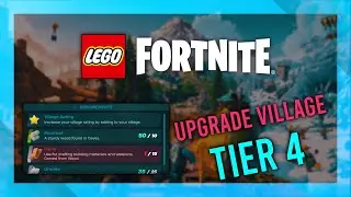 Upgrade Village Square to Level 4 in LEGO Fortnite | Full Guide