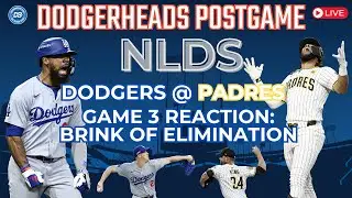 DodgerHeads Postgame: Dodgers on brink of elimination after defense fails versus Padres NLDS Game 3