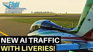 MSFS | NEW PRODUCT | AI TRAFFIC WITH LIVERIES & AIRCRAFT MODELS