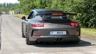 LOUD Porsche 991.2 GT3 with Dundon Exhaust - Accelerations, Launch Controls & Downshifts !