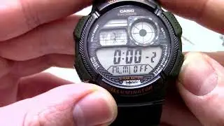 Часы Casio Illuminator AE-1000W-3A - Инструкция, как настроить | Watch-Forum.RU