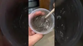 frozen slime magnet experiment