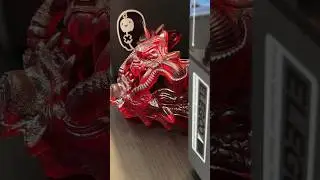Dragon Mempo Oni mask sculpted in Nomad on IPad 3d printed on Saturn 4 Ultra by 
