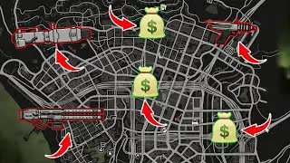 All Secret Rare Weapons And Hidden Money Locations in GTA 5 Story Mode 2024! (PC, PS4, PS5, Xbox)