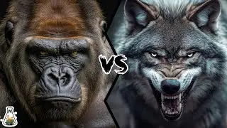 Gorilla vs Wolf - Who Would Win A Fight?