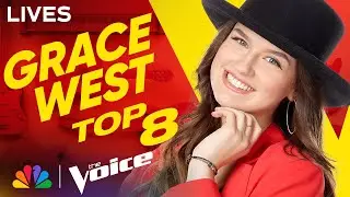 Grace West Performs Tammy Wynettes Til I Can Make It on My Own | The Voice Live Semi-Final | NBC