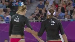 Womens Beach Volleyball Round of 16 - USA v NED | London 2012 Olympics