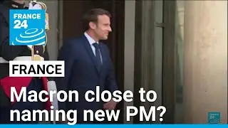 Clock is ticking as Macron considers PM options • FRANCE 24 English