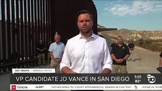 Vice Presidential Candidate JD Vance in San Diego