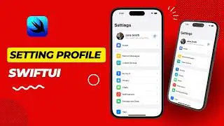 Build a Settings Profile View in SwiftUI like WhatsApp and Telegram on IOS 17.0