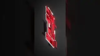 Formula 1 Logo Animation - Blender Geometry Nodes