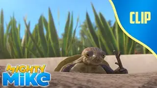 Will this smart ninja turtle steal the beautiful egg?  - Mighty Mike - Cartoon Animation for Kids