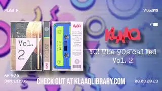 YO! The 90s called - Vol.2 | lo-fi tape drum loops (SAMPLE PACK)