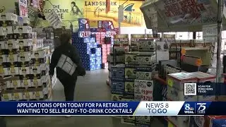 Pennsylvania businesses can now apply to sell ready-to-drink cocktails