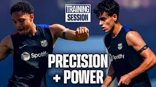 RONDOS, 5 A SIDE & FINSHING DRILLS 💪 | FC Barcelona Training 🔵🔴