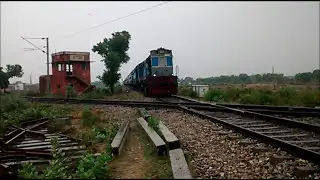 [2in1] Diesel Action On 2nd Diamond Crossing Of Indian Railways..!!