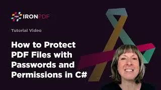 How to Protect PDF Files with Passwords and Permissions in C# | IronPDF