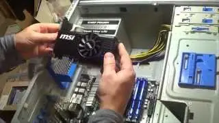Сборка системного блока компьютера. Assemble/Build system unit.