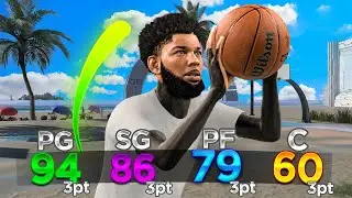 The BEST JUMPSHOTS for EVERY 3 POINT RATING and HEIGHT for SEASON 3 on NBA 2K24! 100% GREEN WINDOW!