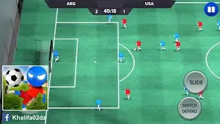 Stickman Soccer Football Game - Gameplay Walkthrough Part 2 (Android)
