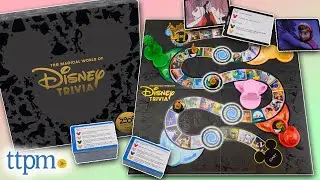 The Magical World of Disney Trivia Game from PlayMonster Instructions + Review!