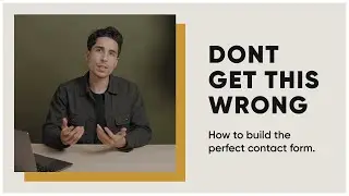 How To Build the Perfect Contact Form