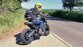 DUCATI SCRAMBLER.  GOODWOOD WEST SUSSSEX