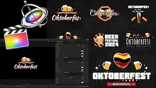 Oktoberfest Titles Pack | Apple Motion and  Final Cut Pro Template