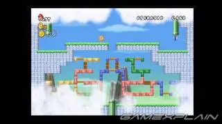 New Super Mario Bros Wii Level 9-3 Star Coins