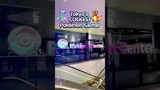 The COOLEST Pokemon Center in Tokyo! 😎🇯🇵