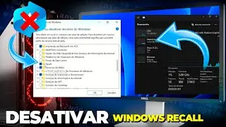 Como DESATIVAR o Windows RECALL do SEU PC! O APP MAIS POLÊMICO do WINDOWS que TIRA PRINT DE TUDO