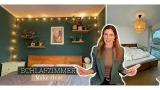 Schlafzimmer Make Over - Vorhänge einfach kürzen - New Home Serie Teil 7